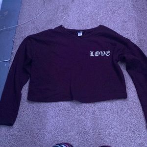 Cropped Fashion Nova Long Sleeve